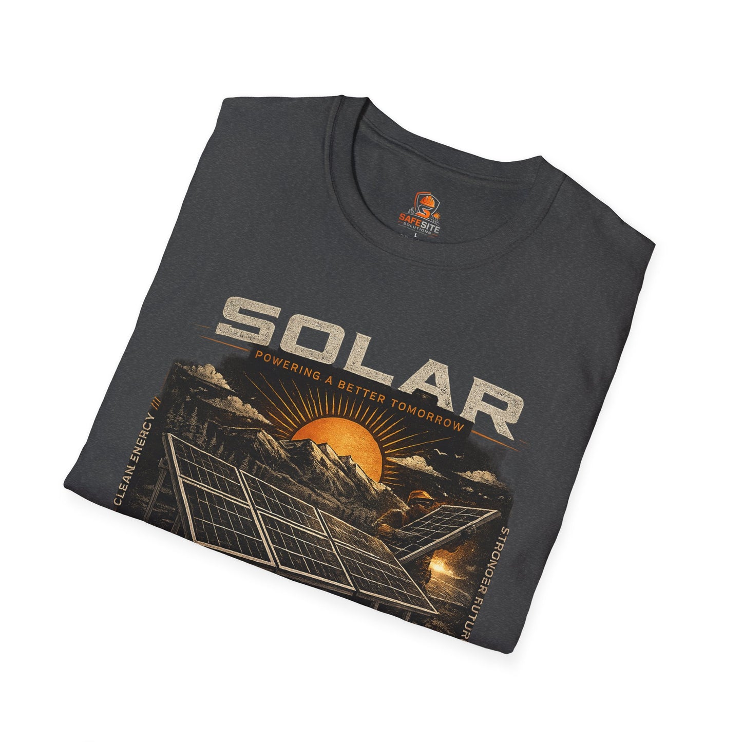 Solar Power Tee — Vintage Solar Energy Graphic T-Shirt