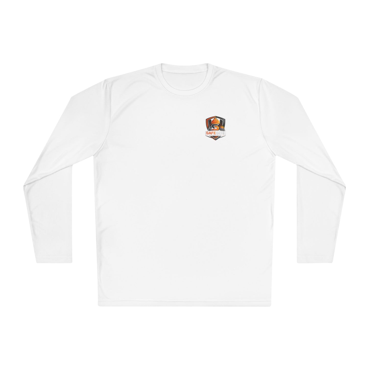 Solar Field Crew Long Sleeve Tee — 'Go Home Safe' Construction Worker Shirt