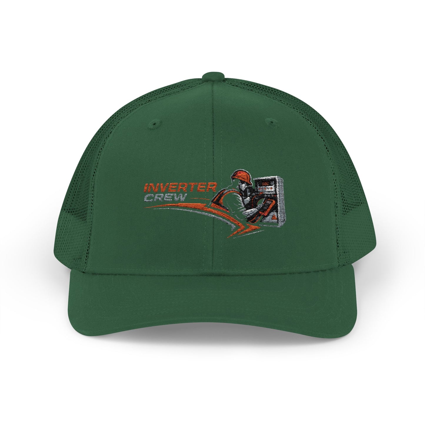 Inverter Tech Snapback Trucker Cap – Electrician HVAC Service Logo Hat