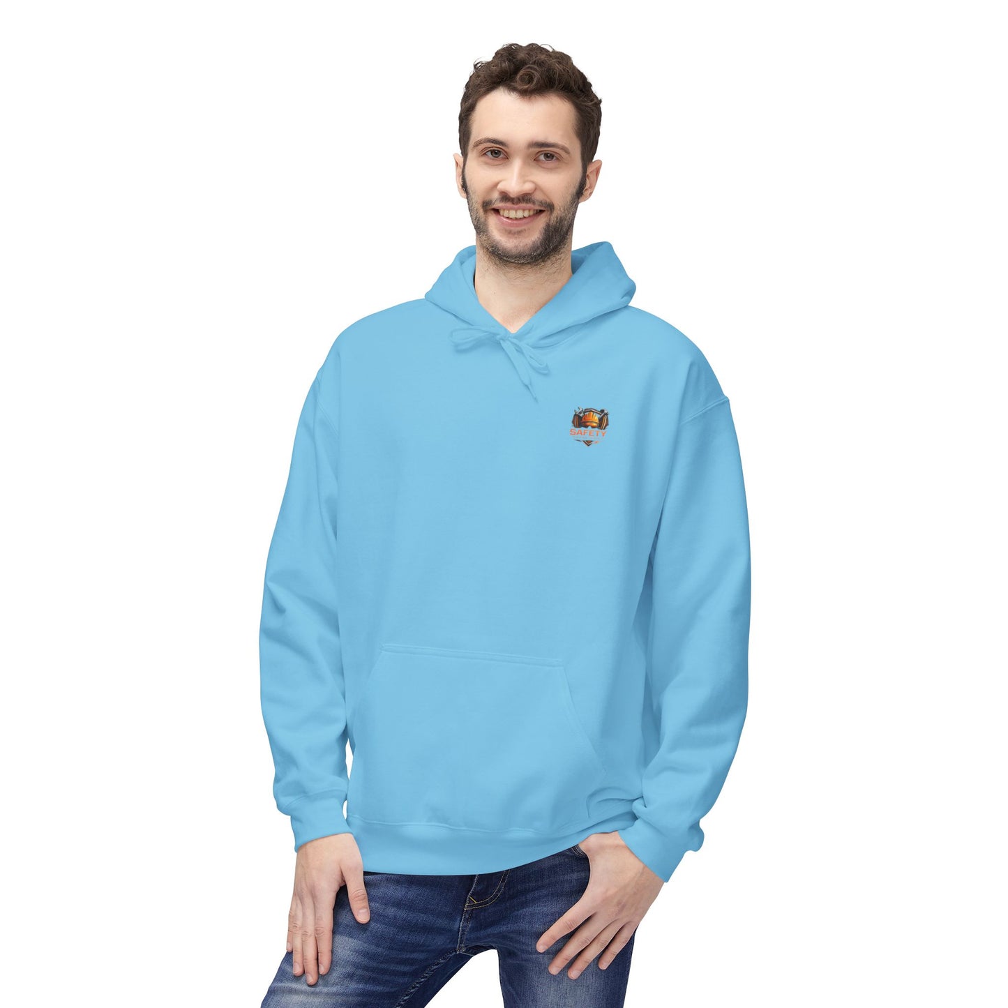 Safety Department Hoodie — "Last Line Before Incident" Graphic Workwear