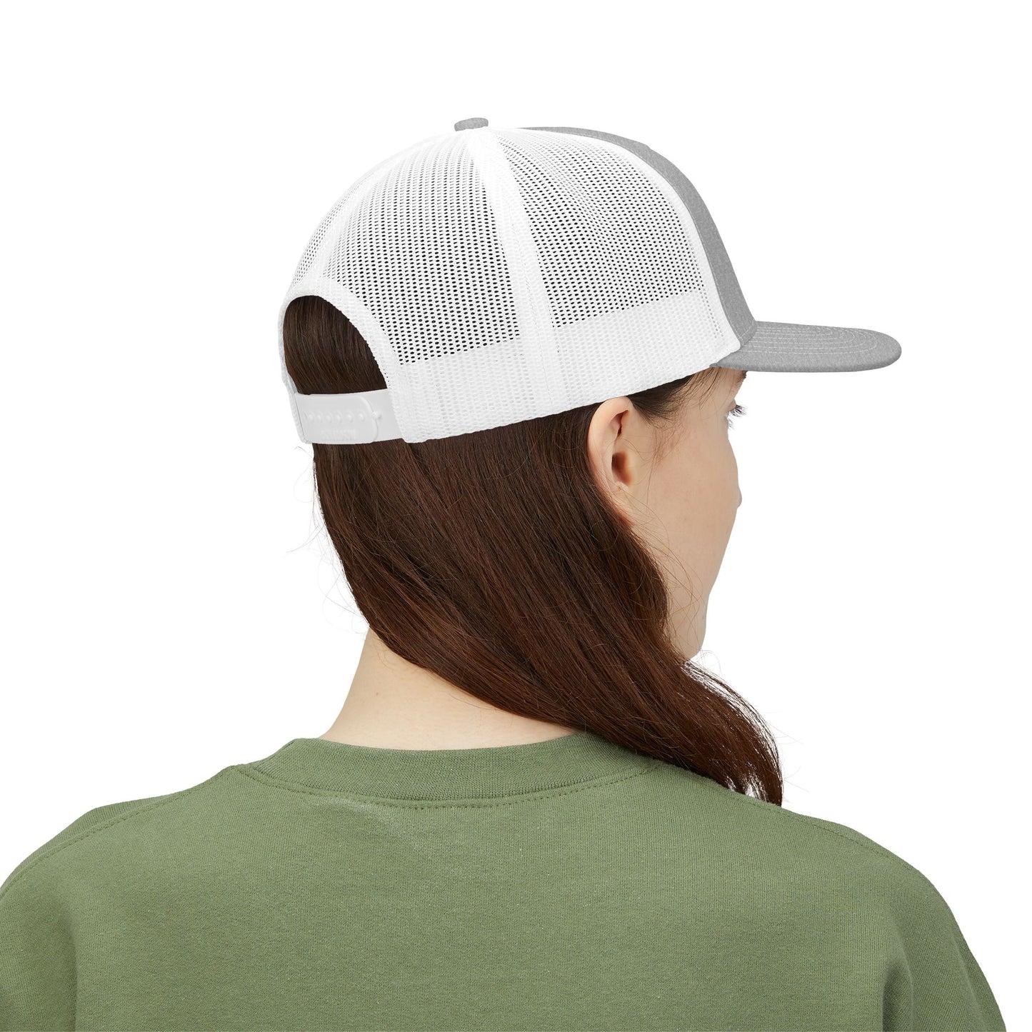 Wire Management Flame Graphic Trucker Cap