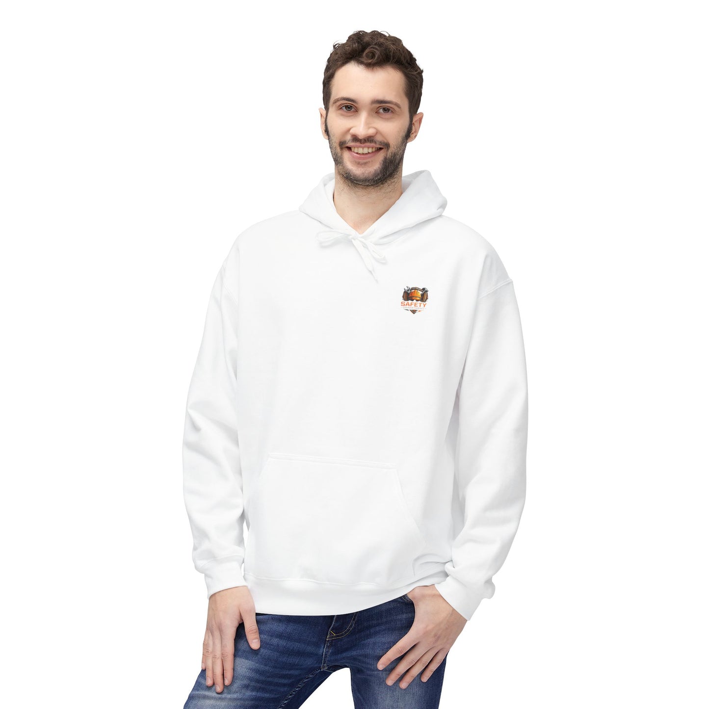 Safety Department Hoodie — "Last Line Before Incident" Graphic Workwear