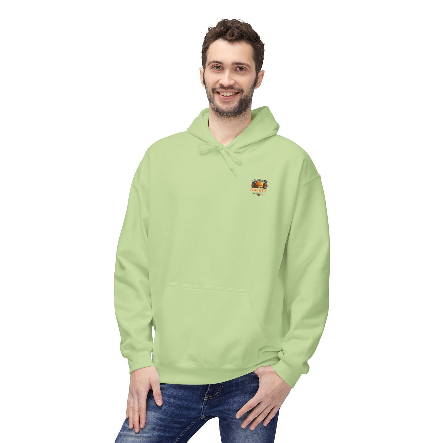 Safety Department Hoodie — "Last Line Before Incident" Graphic Workwear