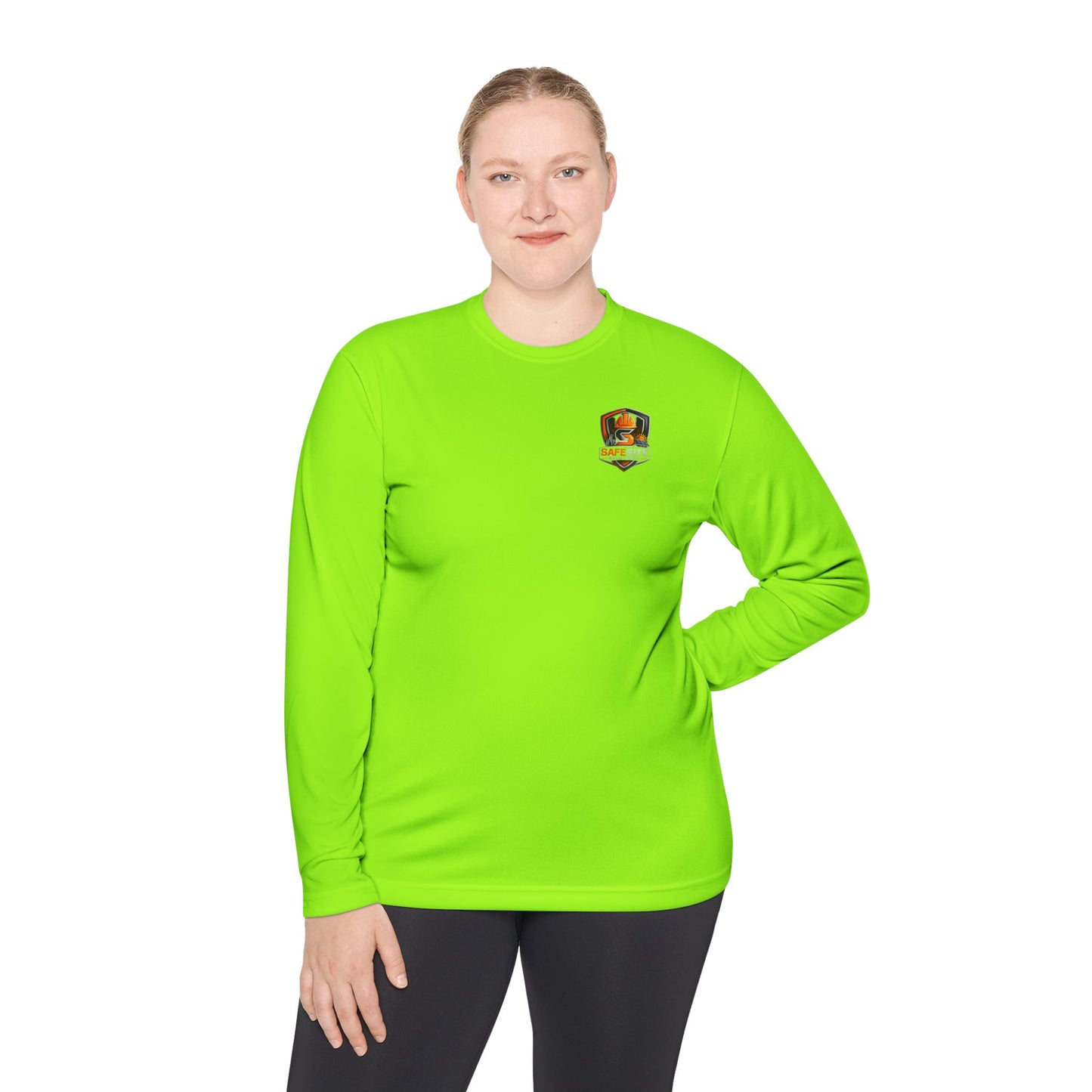 Solar Field Crew Long Sleeve Tee — 'Go Home Safe' Construction Worker Shirt