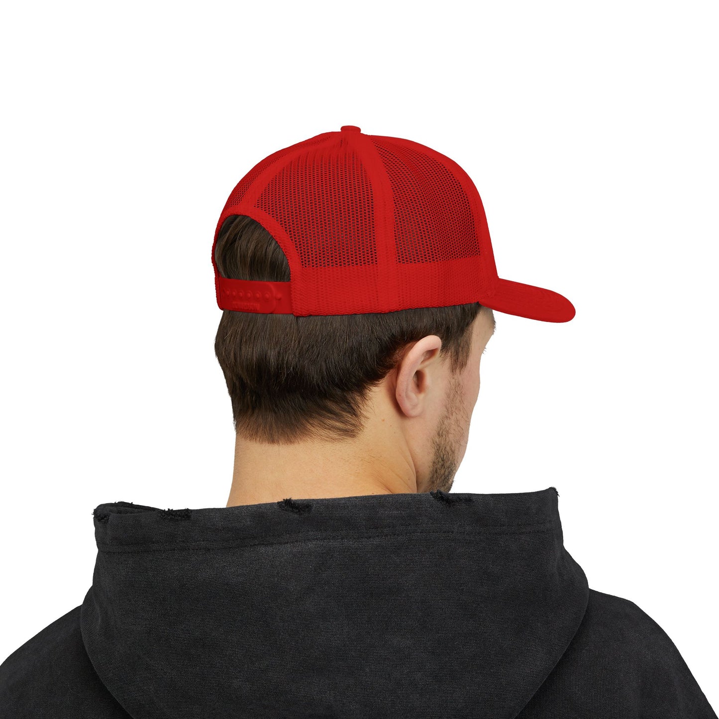 Vintage Pile Crew Trucker Cap — Fishing Snapback Hat