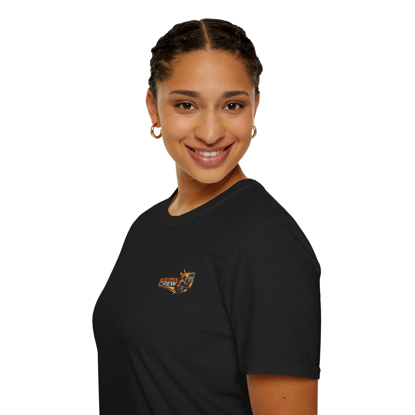 Electrical Crew DC T‑Shirt — Electrician Safety Megger, Terminate & Verify Design