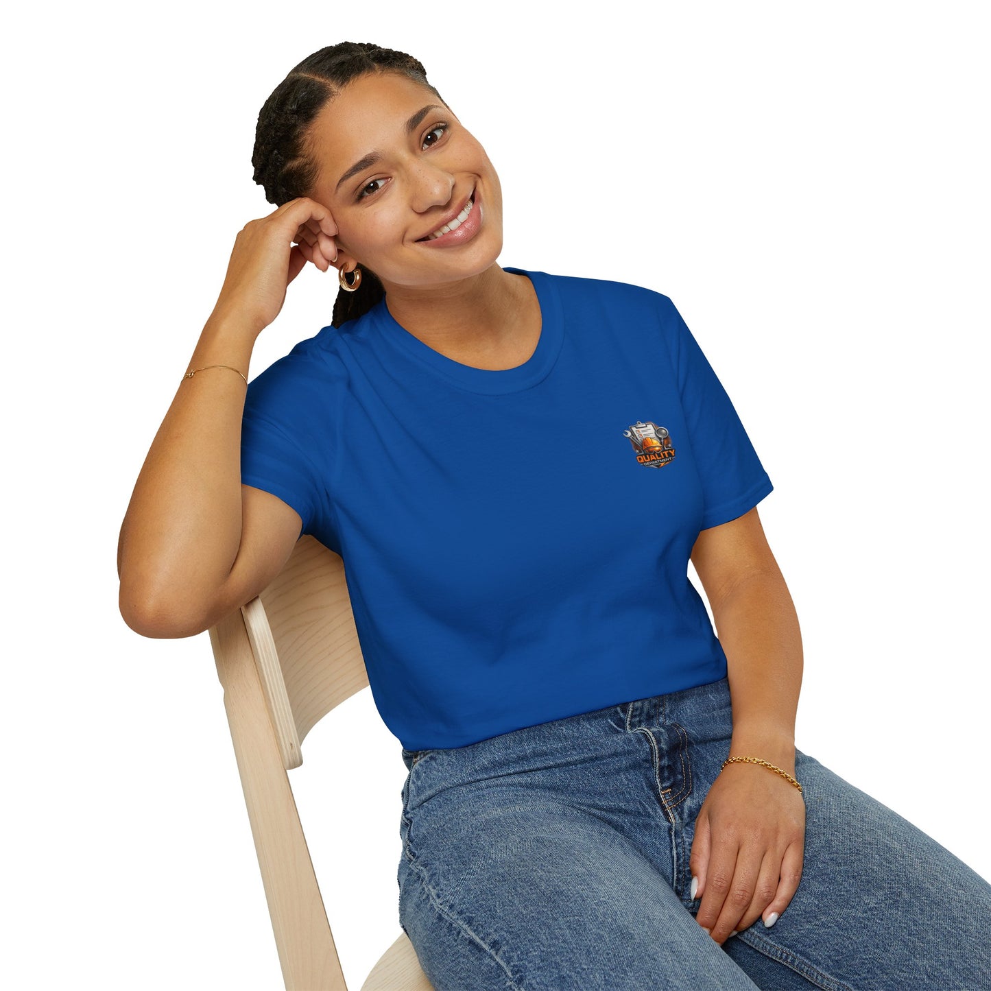 Quality Department T-Shirt — The Last Line Before Release Vintage Workwear Tee