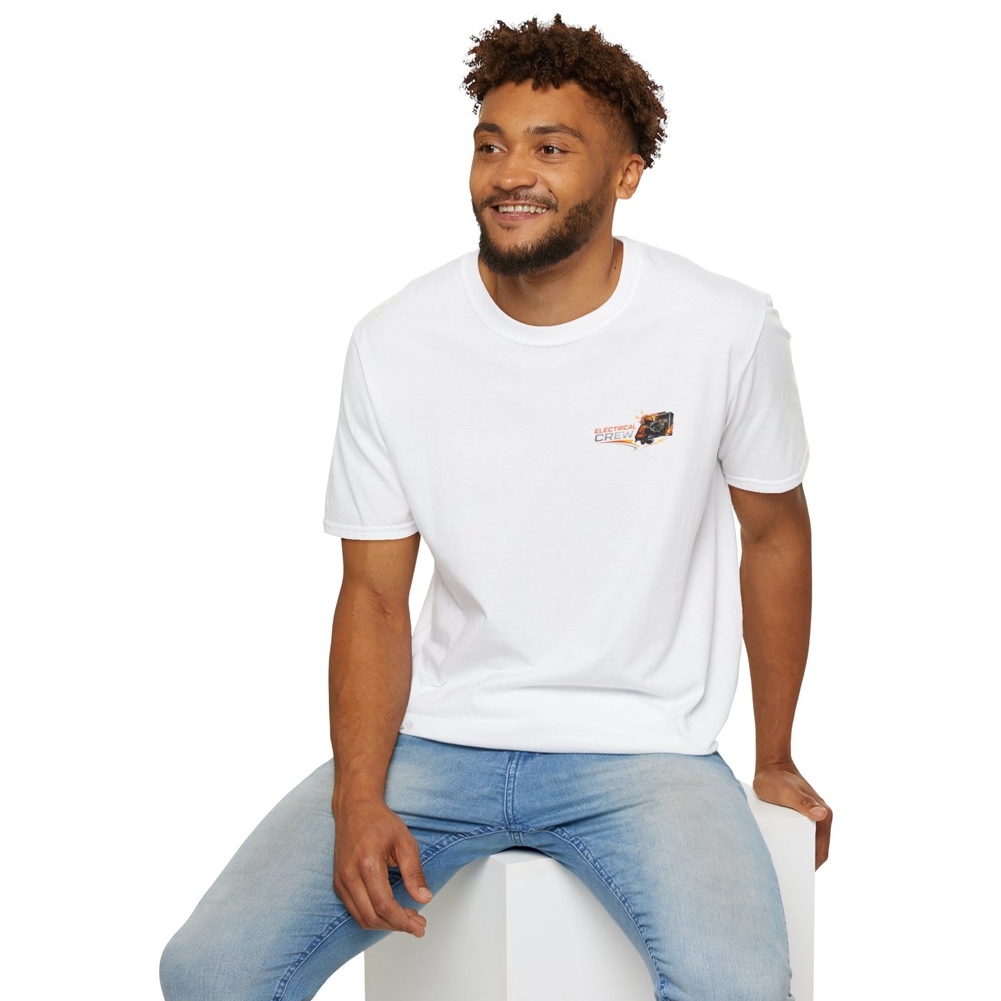 Electrical Crew DC T‑Shirt — Electrician Safety Megger, Terminate & Verify Design