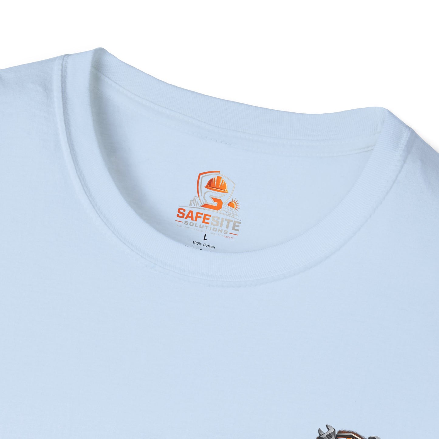 Safety Department Graphic T-Shirt — "Last Line Before Incident" Worksite Firefighter Tee
