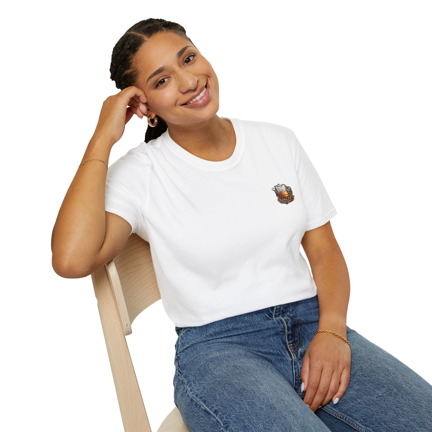 Quality Department T-Shirt — The Last Line Before Release Vintage Workwear Tee