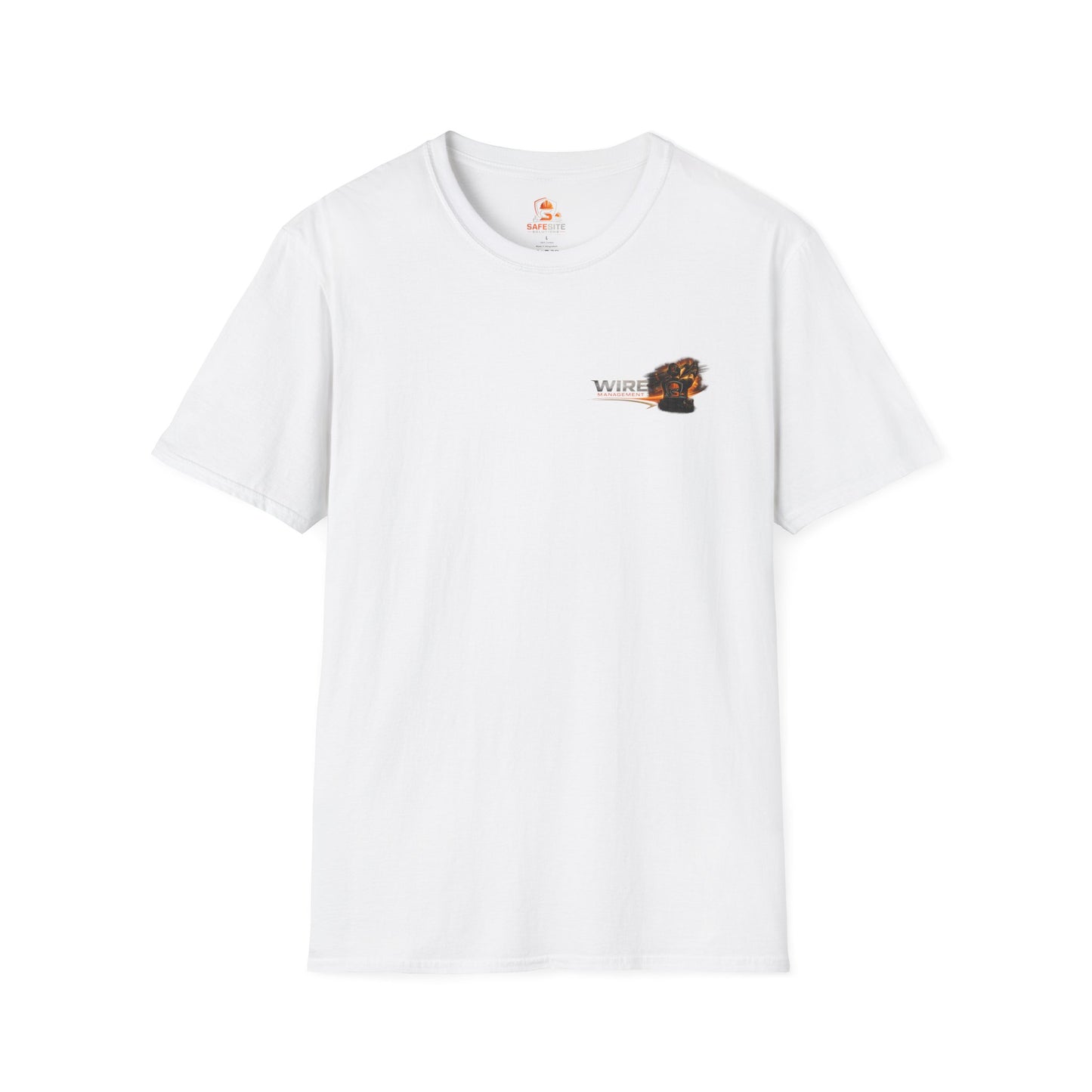 Wire Management Crew T-Shirt — Electrician Cable Tech Work Shirt