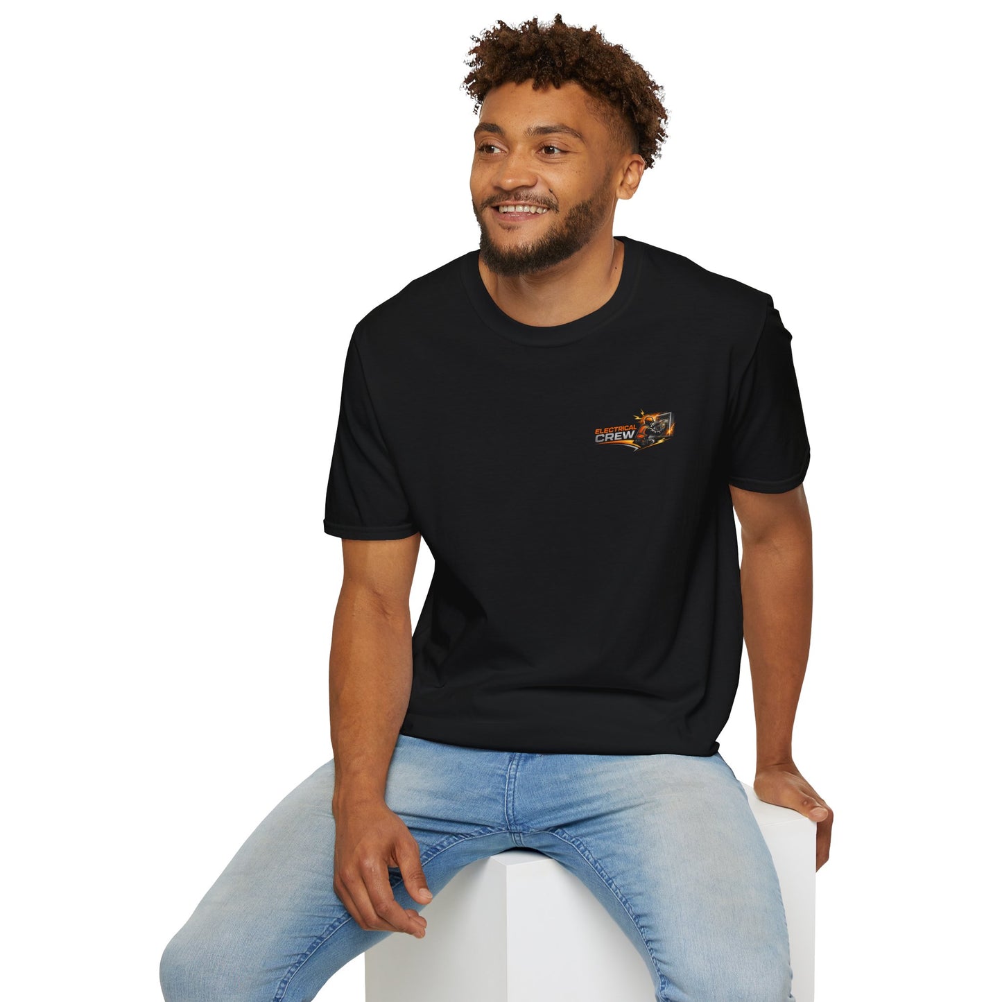 Electrical Crew DC T‑Shirt — Electrician Safety Megger, Terminate & Verify Design