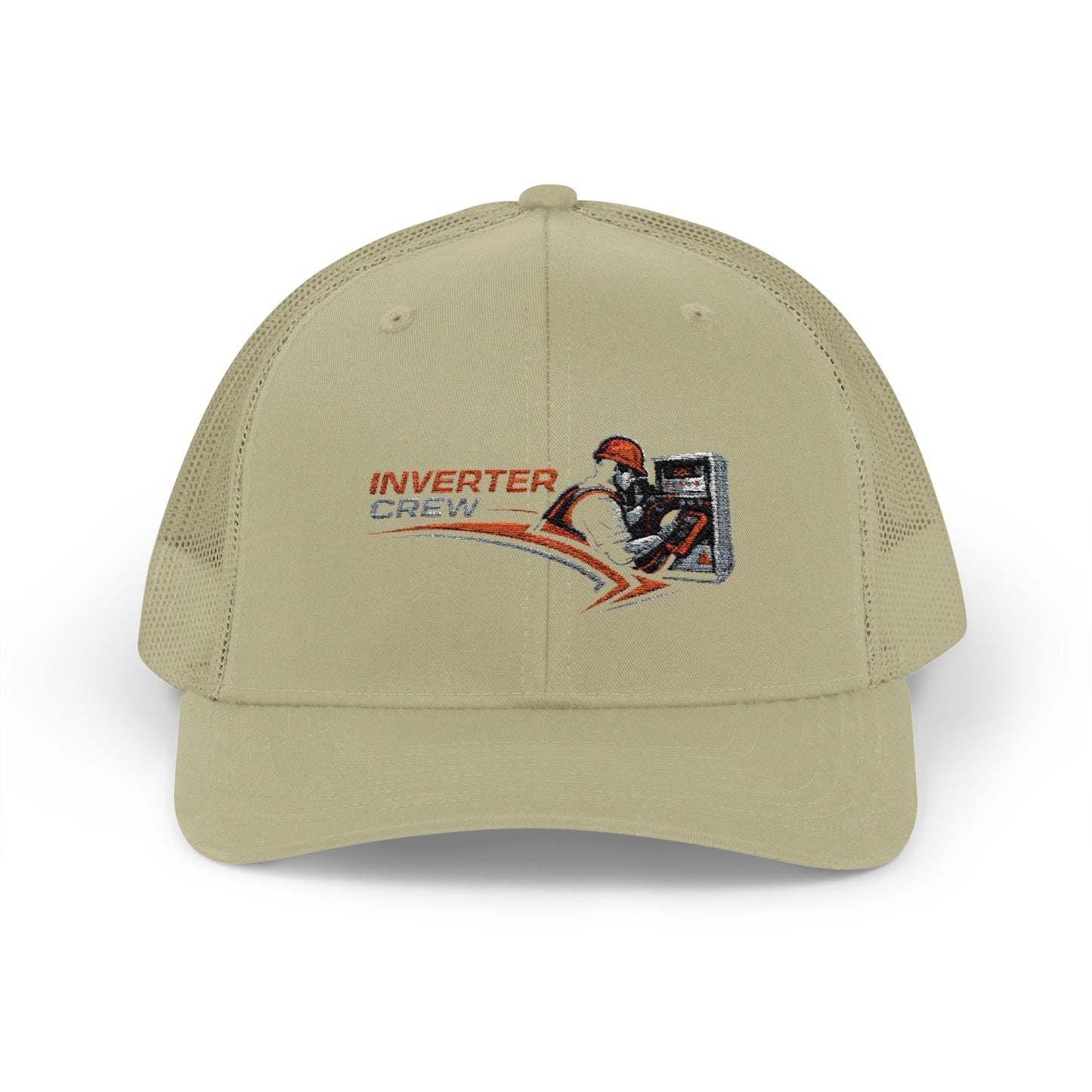Inverter Tech Snapback Trucker Cap – Electrician HVAC Service Logo Hat