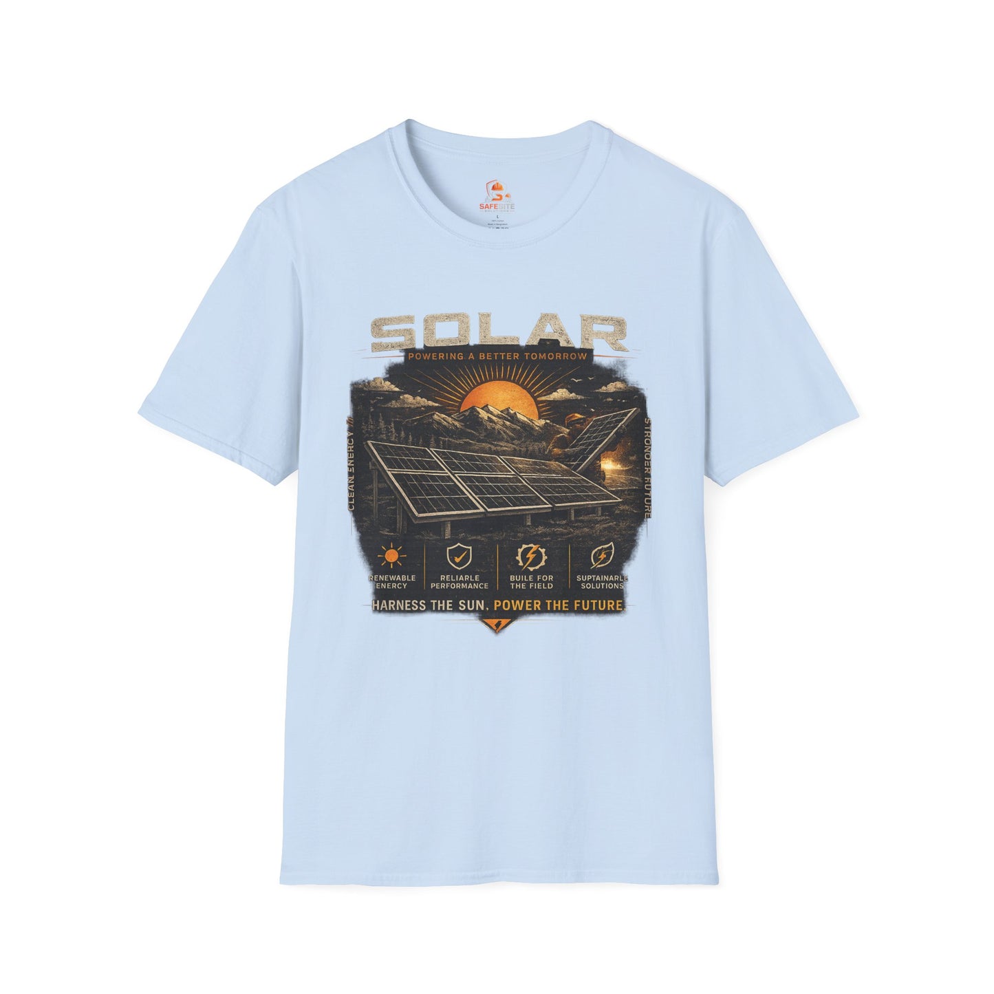 Solar Power Tee — Vintage Solar Energy Graphic T-Shirt