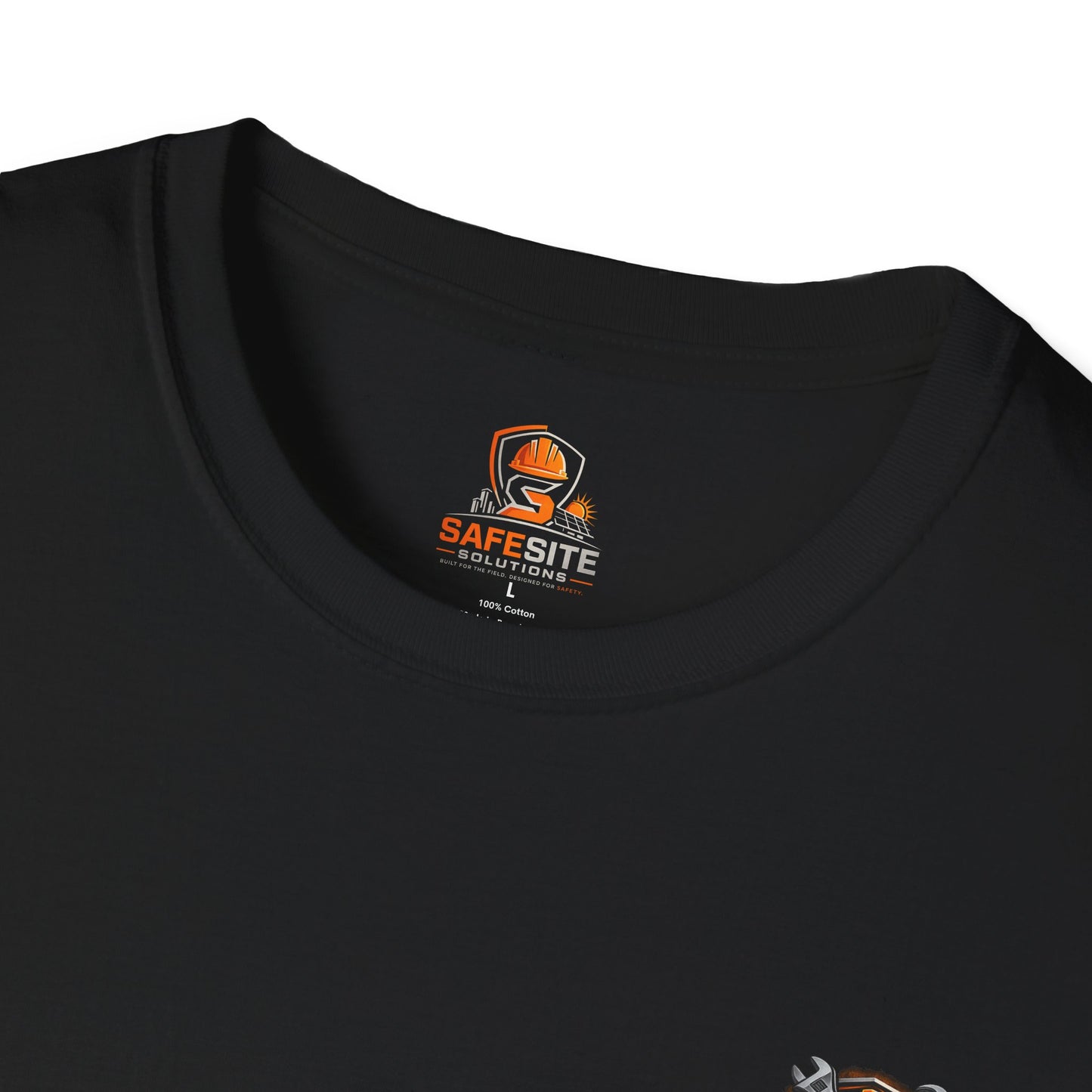 Safety Department Graphic T-Shirt — "Last Line Before Incident" Worksite Firefighter Tee