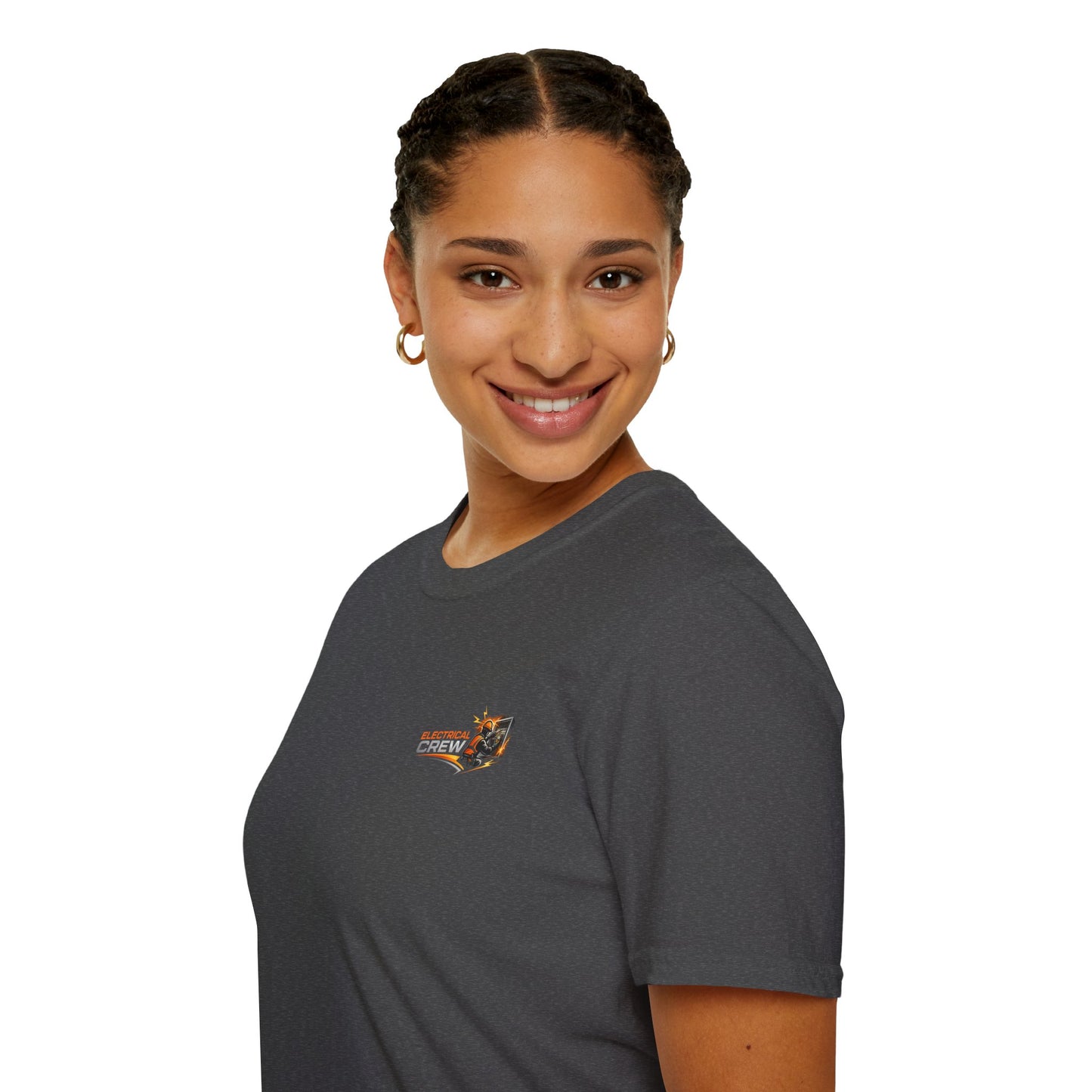 Electrical Crew DC T‑Shirt — Electrician Safety Megger, Terminate & Verify Design