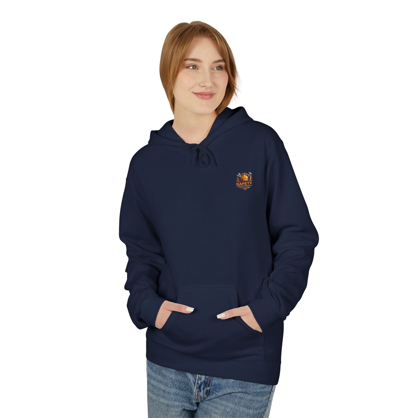 Safety Department Hoodie — "Last Line Before Incident" Graphic Workwear