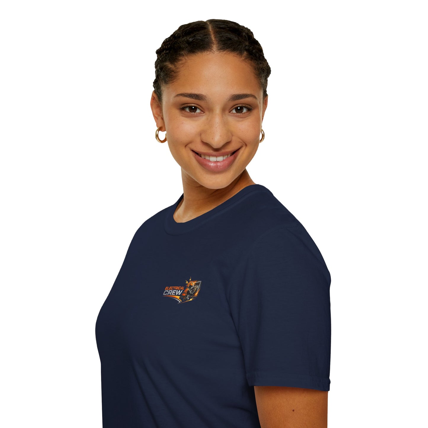 Electrical Crew DC T‑Shirt — Electrician Safety Megger, Terminate & Verify Design