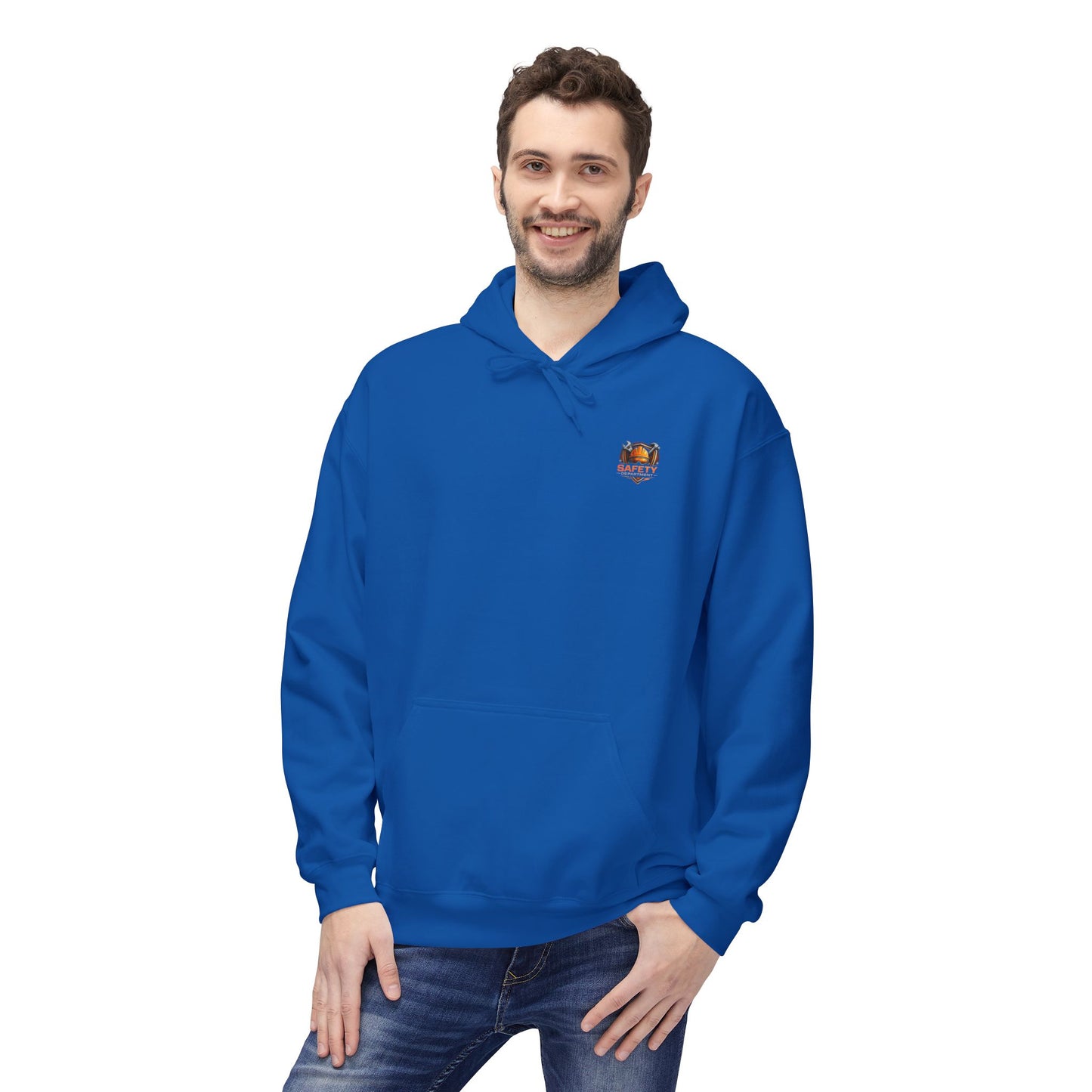 Safety Department Hoodie — "Last Line Before Incident" Graphic Workwear