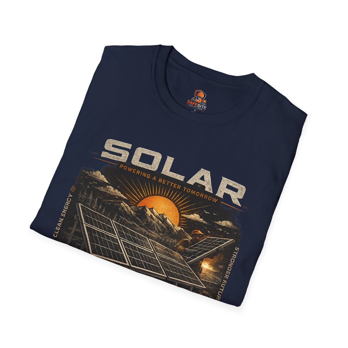Solar Power Tee — Vintage Solar Energy Graphic T-Shirt