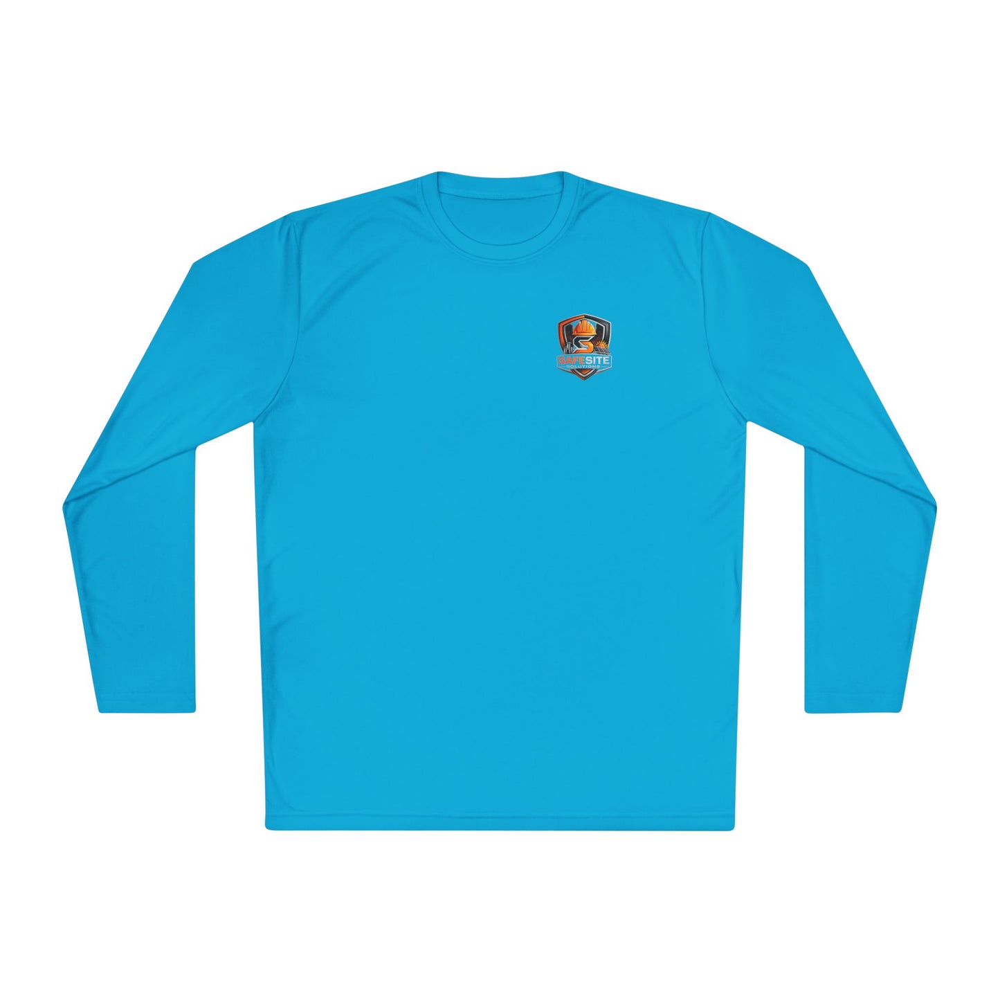 Solar Field Crew Long Sleeve Tee — 'Go Home Safe' Construction Worker Shirt