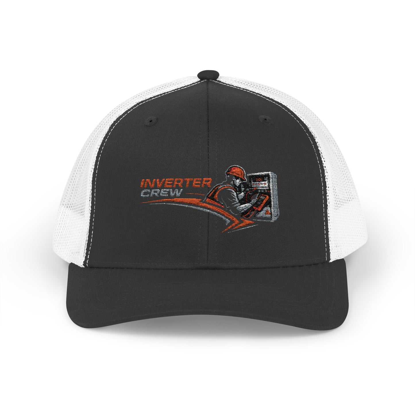 Inverter Tech Snapback Trucker Cap – Electrician HVAC Service Logo Hat