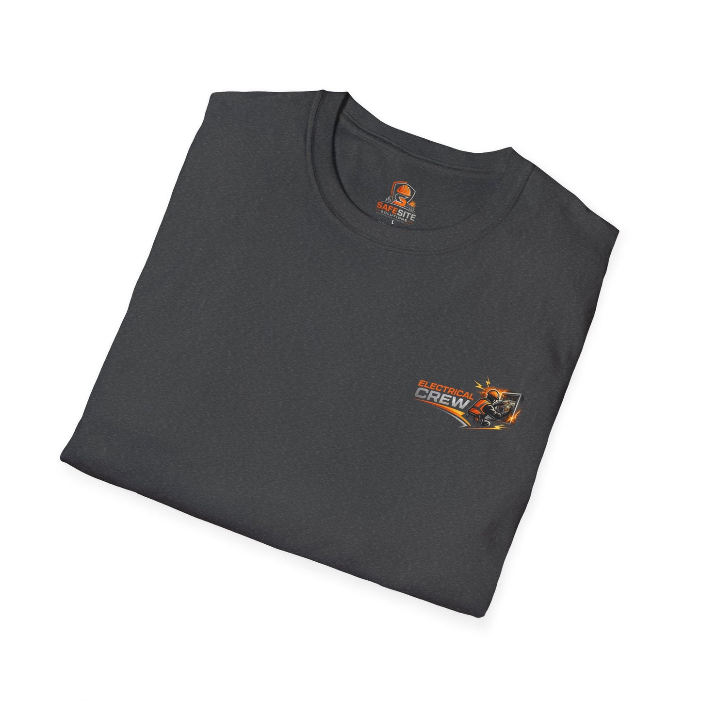 Electrical Crew DC T‑Shirt — Electrician Safety Megger, Terminate & Verify Design