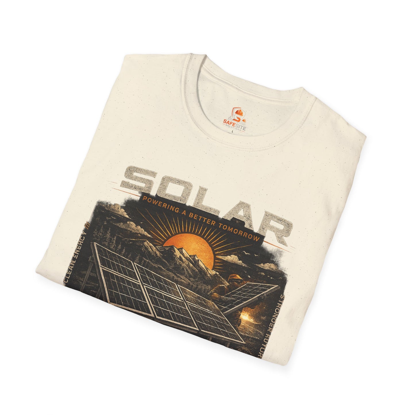 Solar Power Tee — Vintage Solar Energy Graphic T-Shirt