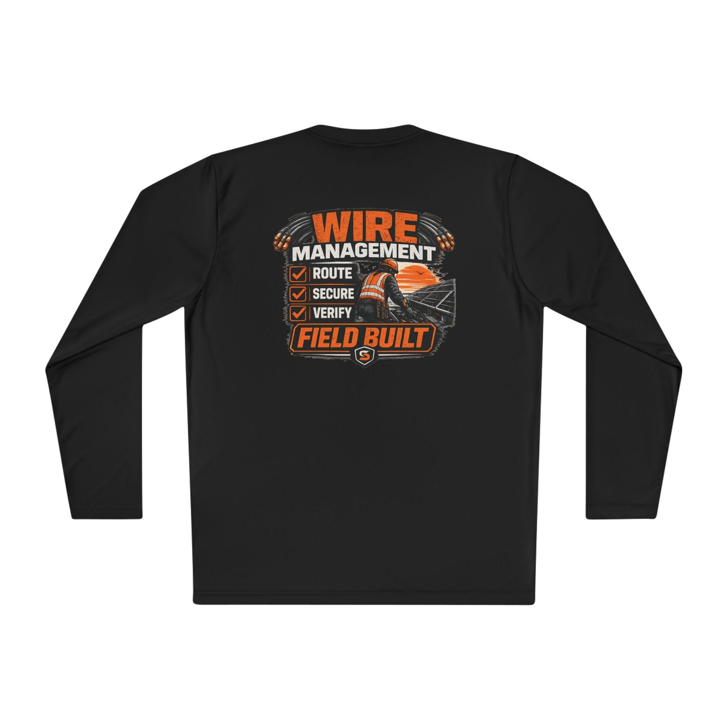 Wire Management Field Built Long Sleeve Tee