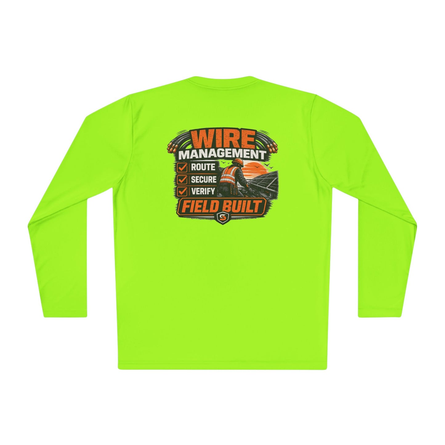 Wire Management Field Built Long Sleeve Tee